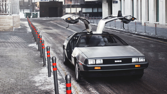 Обои картинки фото автомобили, dmc, delorean, dmc-12