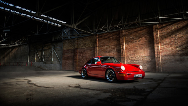 Обои картинки фото автомобили, porsche, 964