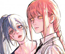 Картинка аниме chainsaw+man chainsaw man