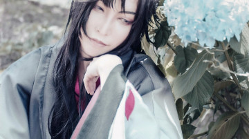 Картинка мужчины -+креатив +косплей вэй усянь костюм гортензия