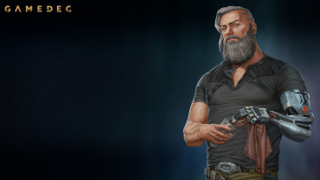 Картинка gamedec+ +2021+ видео+игры ---другое ролевая игра инди киберпанк научная фантастика атмосфера изометрия gamedec персонаж киборг