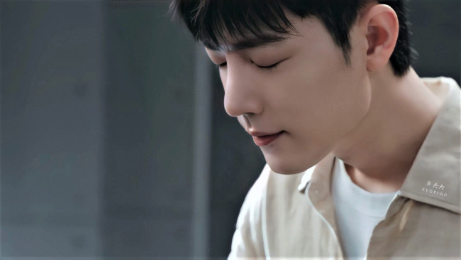 Обои картинки фото мужчины, xiao zhan, актер, лицо