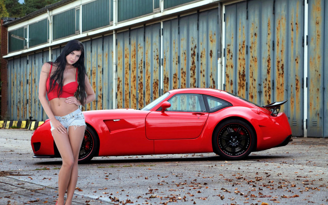 Обои картинки фото автомобили, -авто с девушками, lucy, li