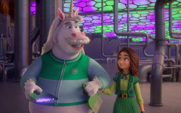 обоя luck || 2022, мультфильмы, luck, jeff, the, unicorn, sam, greenfield, мультфильм, персонаж, удача