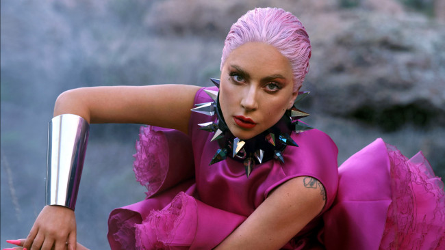 Обои картинки фото музыка, lady gaga, тату
