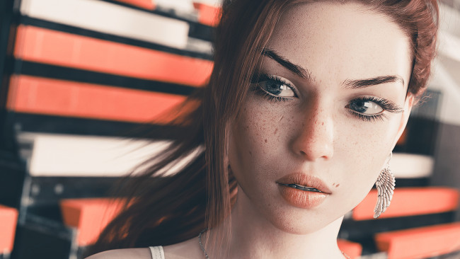 Обои картинки фото summers gone, 3д графика, портрет , portraits, 3д, графика, summers, gone, люди, people, девушка, разноцветная, сексуальная, милая, красивая, супер, сладкая, лапочка, симпатичная, классная, нежная, идеальная, няша, яркая, игривая, великолепная, обаятельная, жгучая, спокойная, удивительная