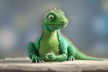 Картинка разное ремесла +поделки +рукоделие нейросети графика нейроарт ai art нейронные сети рисунки нейро искусство вязаный дракон