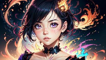 Картинка аниме unknown +другое+ нейросети графика нейроарт ai art нейронные сети рисунки нейро искусство