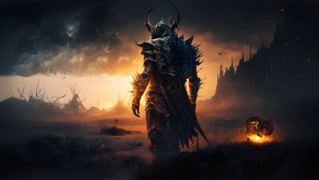 Картинка фэнтези демоны нейросети графика нейроарт ai art нейронные сети рисунки нейро искусство