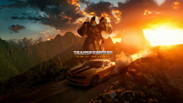 Картинка transformers +rise+of+the+beasts+ +2023+ кино+фильмы +rise+of+the+beasts трансформеры восхождение звероботов фантастика боевик