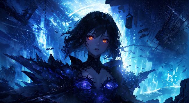 Обои картинки фото аниме, животные,  существа, нейросети, графика, нейроарт, ai, art, нейронные, сети, рисунки, нейро, искусство