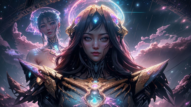 Обои картинки фото фэнтези, роботы,  киборги,  механизмы, нейросети, графика, нейроарт, ai, art, нейронные, сети, рисунки, нейро, искусство