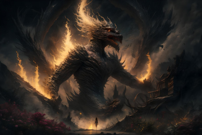 Обои картинки фото фэнтези, существа, нейросети, графика, нейроарт, ai, art, нейронные, сети, рисунки, нейро, искусство