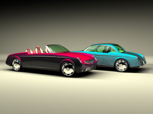 обоя автомобили, 3д