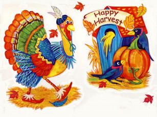 Картинка рисованные животные птицы