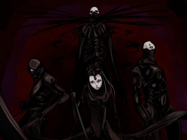 Обои картинки фото аниме, blame