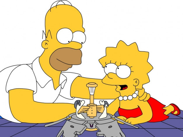 Обои картинки фото мультфильмы, the, simpsons