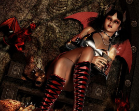 Картинка фэнтези демоны