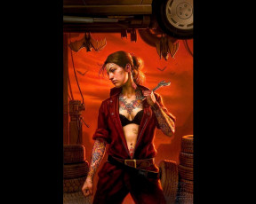 Картинка фэнтези девушки