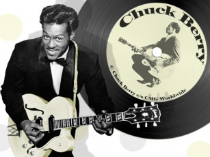 обоя chuck, berry, музыка