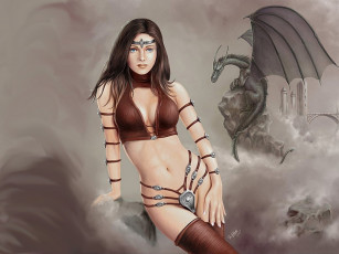 Картинка фэнтези красавицы чудовища