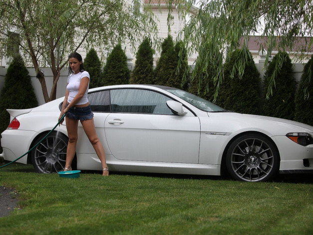 Обои картинки фото ann, angel, автомобили, авто, девушками