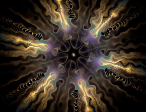 Картинка 3д графика fractal фракталы фрактал