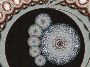 Картинка 3д графика fractal фракталы фпактал