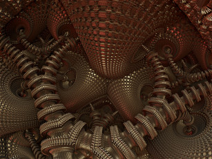 Картинка 3д графика fractal фракталы фрактал