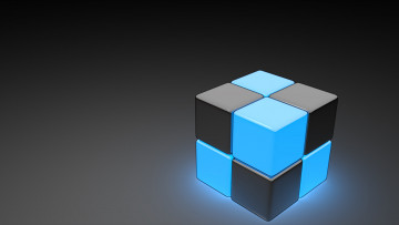 Картинка 3д графика другое квадрат кубик