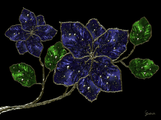 Обои картинки фото 3д, графика, flowers, цветы, цветок