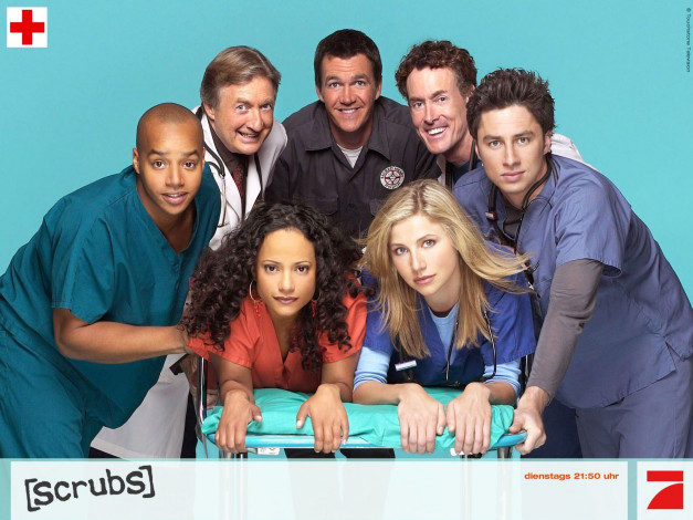 Обои картинки фото кино, фильмы, scrubs, клиника