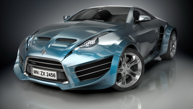 Обои картинки фото автомобили, 3д, автомобиль