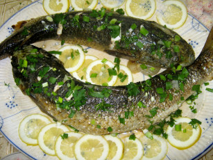 Картинка еда рыбные блюда морепродуктами рыба