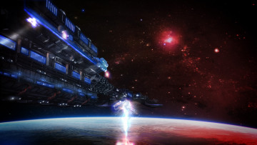 Картинка видео игры ~~~другое~~~ планета космос крейсер