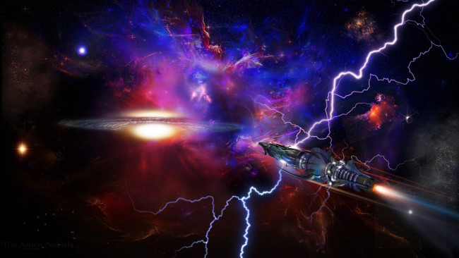 Обои картинки фото видео, игры, ~~~другое~~~, корабль, буйство, пространства, галактика