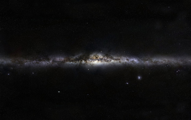 Обои картинки фото космос, галактики, туманности, млечный, путь