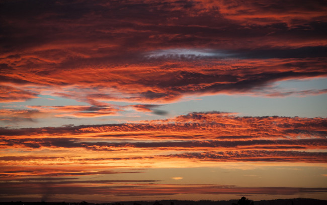 Обои картинки фото природа, восходы, закаты, облака, закат