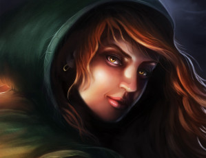 Картинка фэнтези девушки взгляд девушка