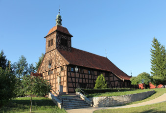 Картинка костел sw doroty elblag польша города католические соборы костелы аббатства ландшафт
