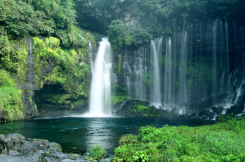 Картинка природа водопады вода поток