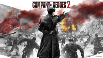 Картинка company of heroes видео игры атака