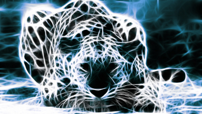 Обои картинки фото 3д, графика, animals, животные, тигр