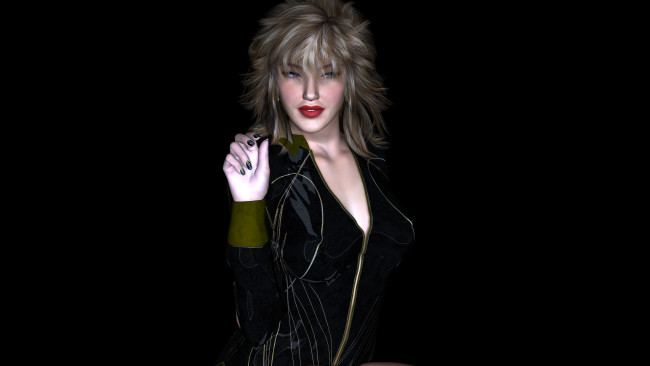 Обои картинки фото 3д, графика, people, люди, девушка