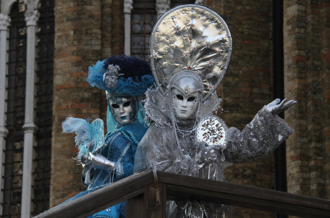 Обои картинки фото разное, маски, карнавальные, костюмы, венеция, карнавал