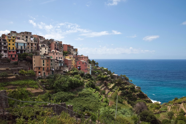 Обои картинки фото cinque, terre, liguria, italy, города, амальфийское, лигурийское, побережье, италия, море, горы, дома