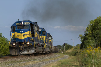 Картинка техника поезда рельсы состав локомотив дорога железная