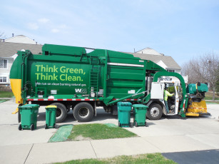 Картинка автомобили мусоровозы мусорщик