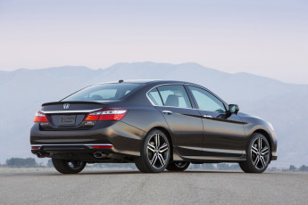 Картинка автомобили honda 2016г accord touring us-spec темный