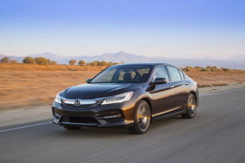 Картинка автомобили honda accord 2016г touring us-spec темный